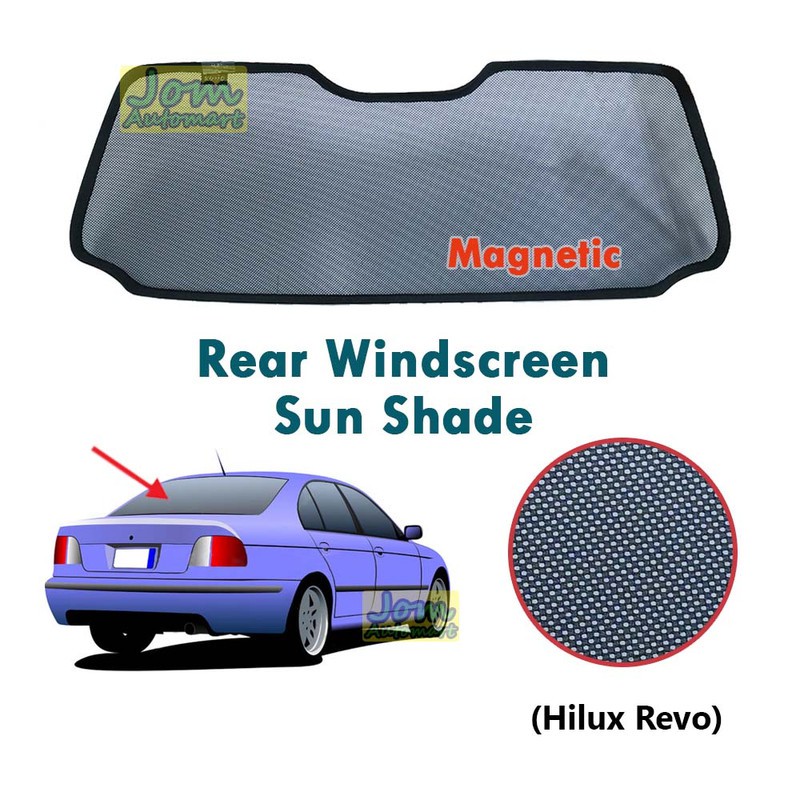 Rear Windscreen Sun Shade Toyota Hilux Revo Shopee Malaysia