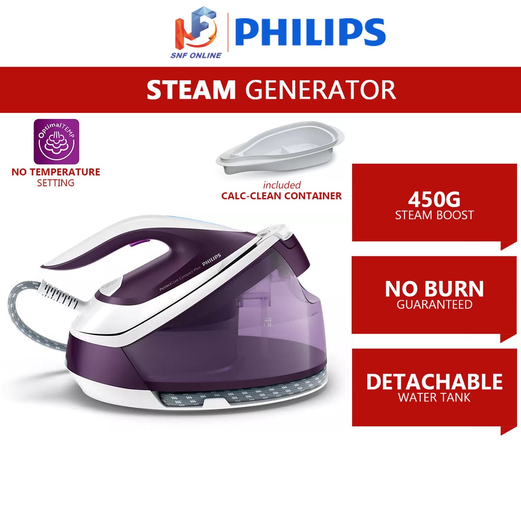 Philips PerfectCare Compact Plus Steam Generator Iron GC7933/36 GC7933