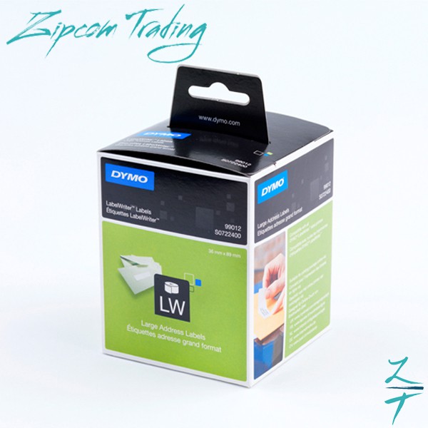 ( ORIGINAL ) DYMO 99012 Large Address Labels ( 89mm x 36mm ) Shopee Malaysia
