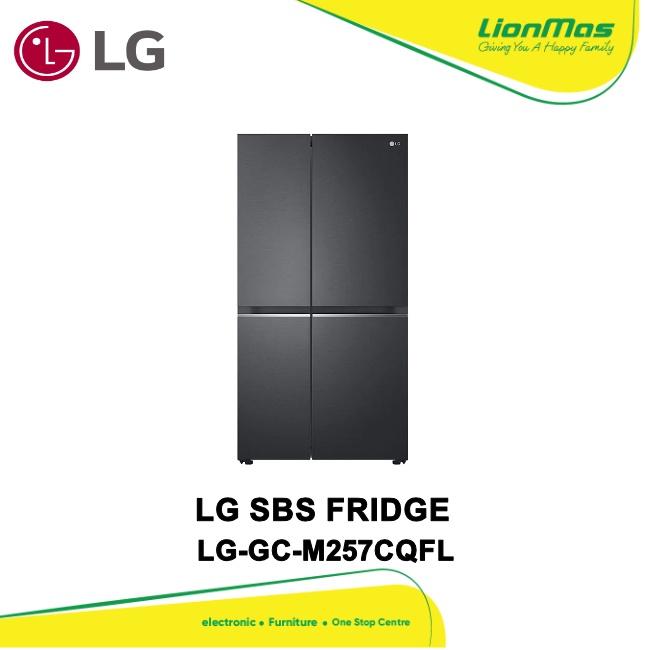 LG FRIDGE SIDE BY SIDE LGGCM257CQFL Shopee Malaysia