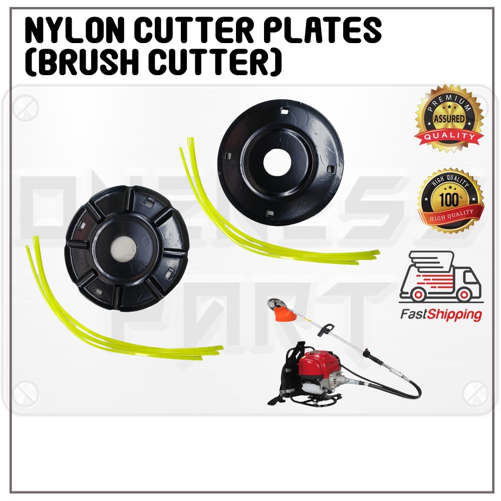 Brush Cutter Nylon Cutter Plate Mesin Rumput Shopee Malaysia