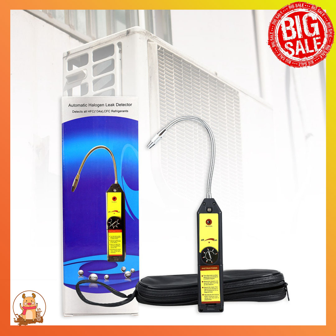 【Ready Stock】Portable Halogen Gas AC Freon Refrigerant Leak Detector