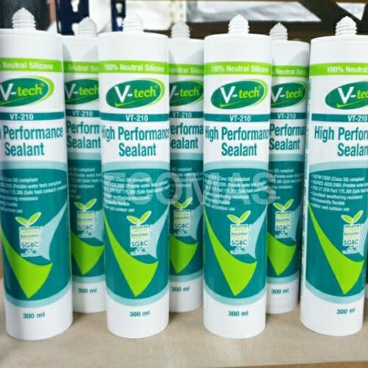 VTECH VT210 (300ml & 600ml) NEUTRAL CURE SILICONE SEALANT HIGH