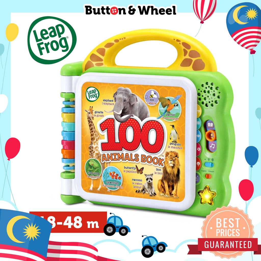 Leapfrog 100 Animals Book | Shopee Malaysia