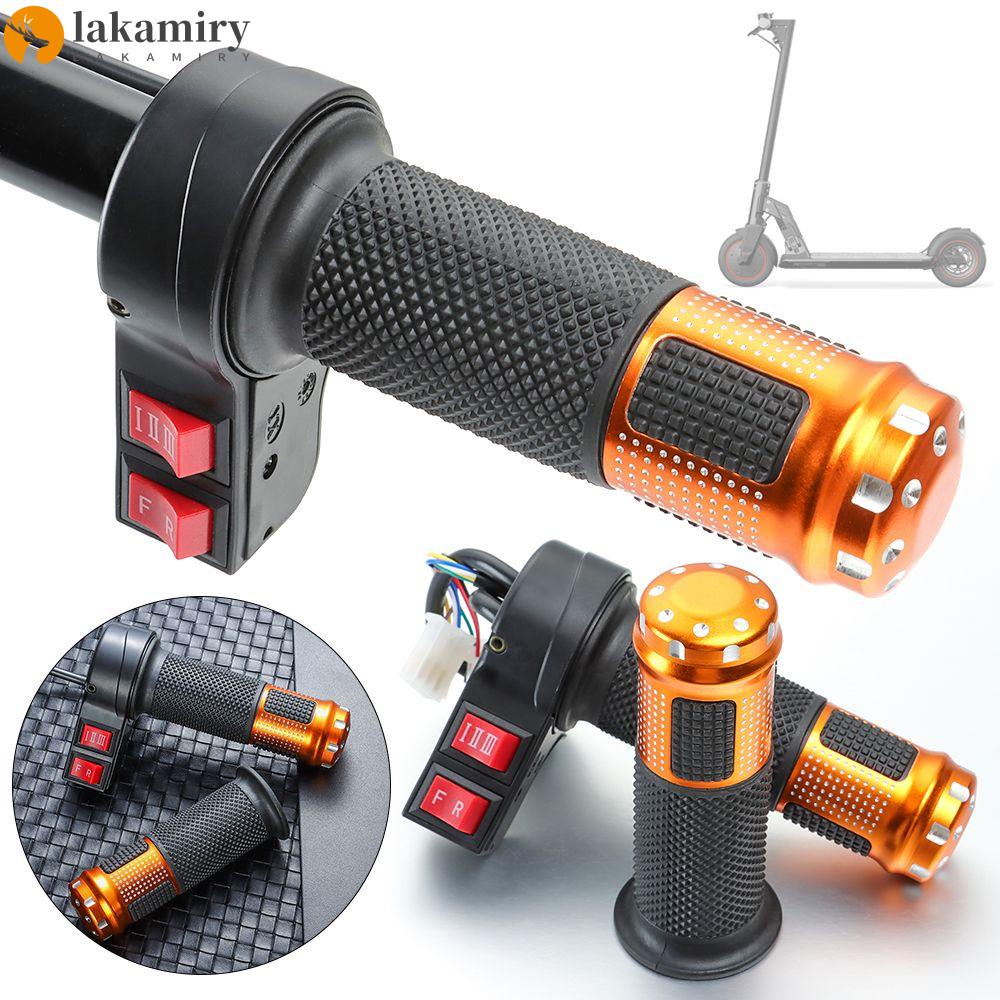 LAKAMIER Durable Electric Bike Throttle Grip Electric Scooter Speed