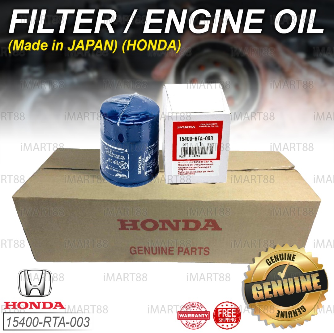 Original Honda Oil Filter 15400RTA003 Accord Civic CRV HRV BRV CRZ