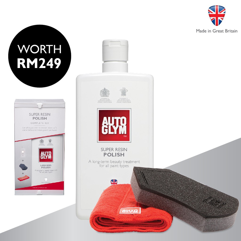 AUTOGLYM Super Resin Polish Kit (Worth RM249) Legend In The World Of