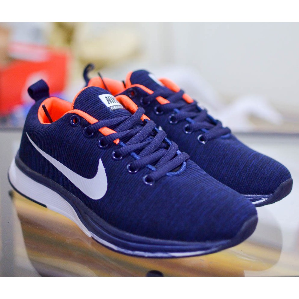 [READYSTOCK] NIKE FLYKNIT NAVY BLUE SNEAKERS SHOES FASHION MEN WOMEN