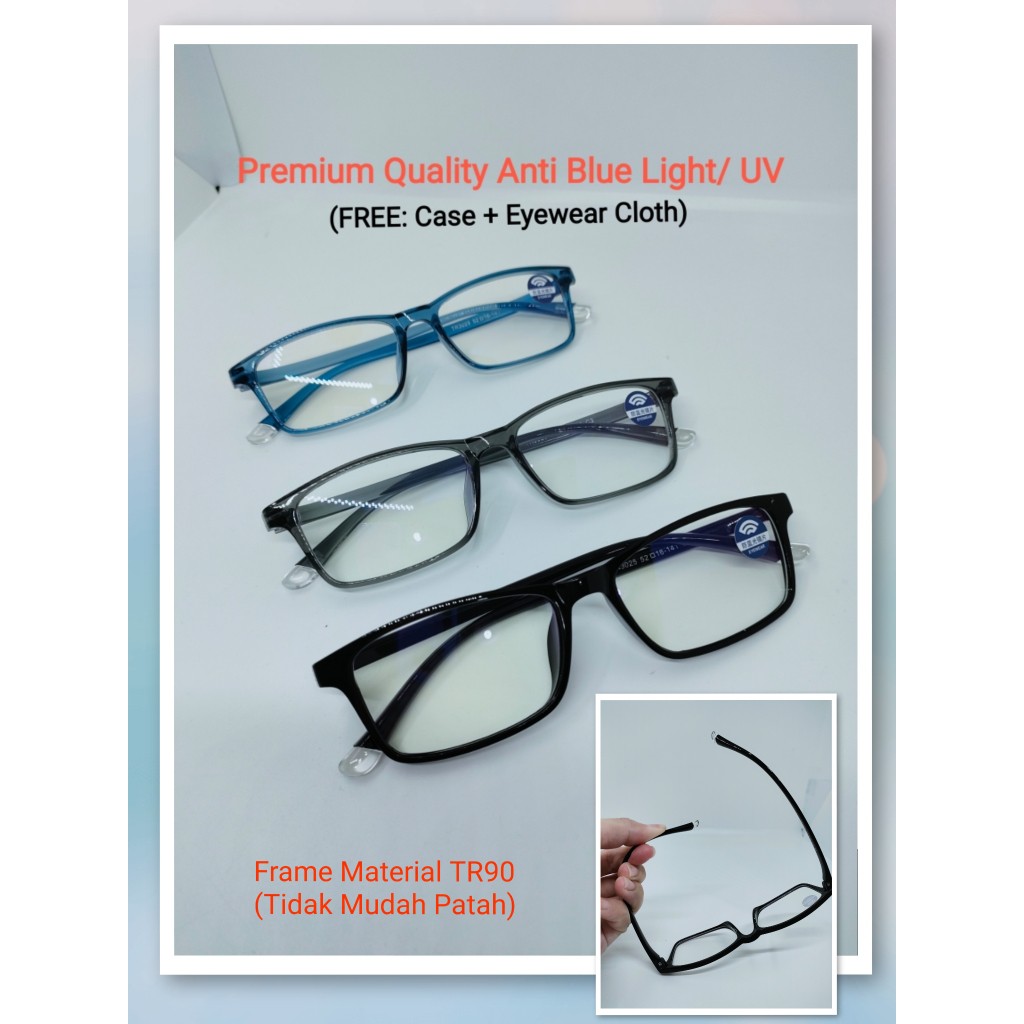 Kualiti Terbaik, Anti Blue Ray/ Radiasi Kaca Mata, Antifatigue