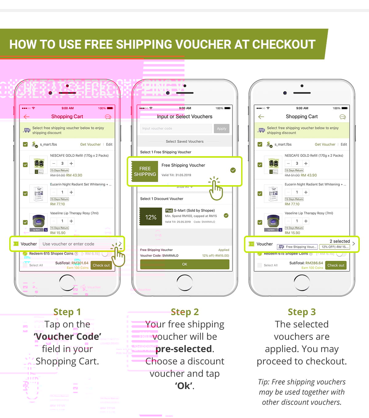 Free Shipping Shopee Voucher Free Shipping Voucher Shopee PH