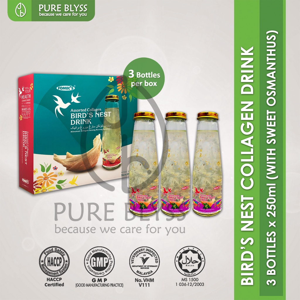 PureBlyss Bird's Nest Collagen Drink Fomec's Bird's Nest Collagen Drink