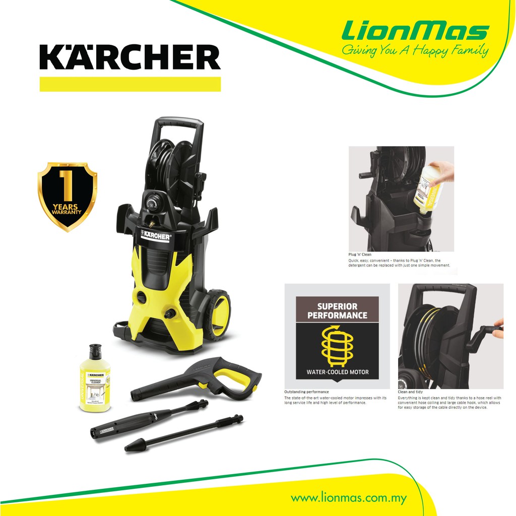 Karcher High Pressure Vacuum Cleaner K5 Premium Shopee Malaysia