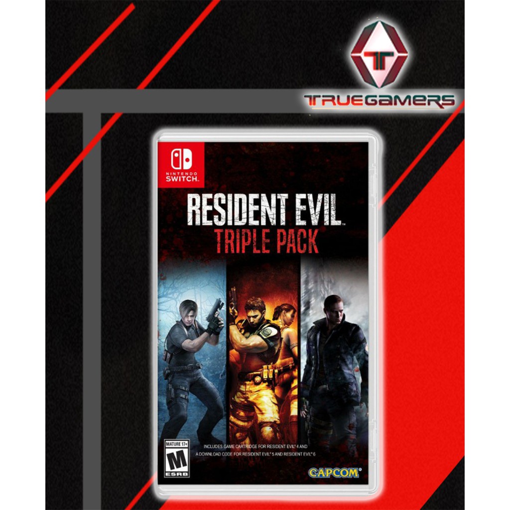 NINTENDO SWITCH RESIDENT EVIL TRIPLE PACK ENGLISH VER