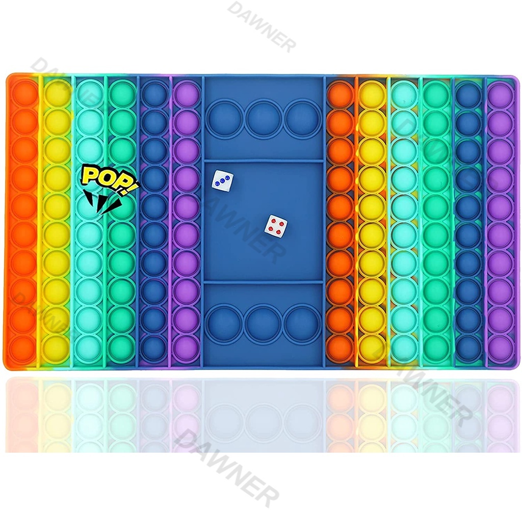 Pop It Game Board Rules With Dice