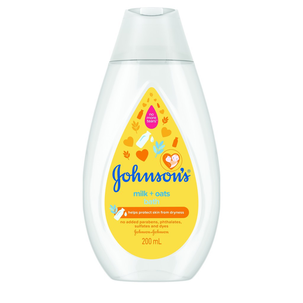 Johnson's Baby Bath Milk + Oat (200ml) Shopee Malaysia