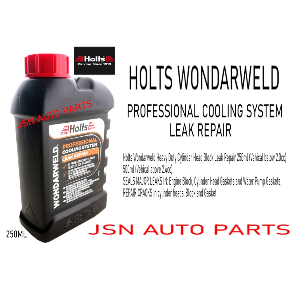 HOLTS WONDARWELD (250ML) Proffesional Cooling Syetem Stop Leak Repair