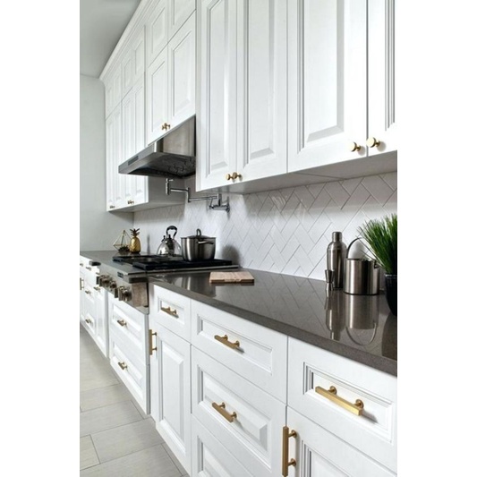 European style kitchen Nyatoh Door/ Kitchen Shopee