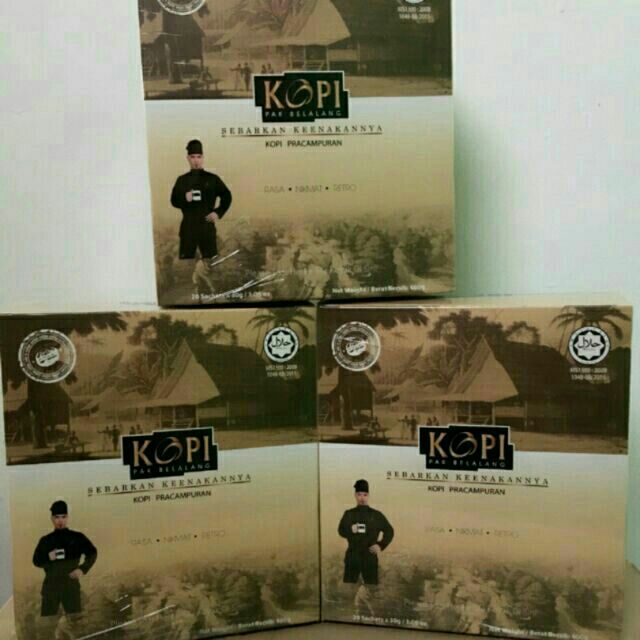 kopi pak belalang penipu