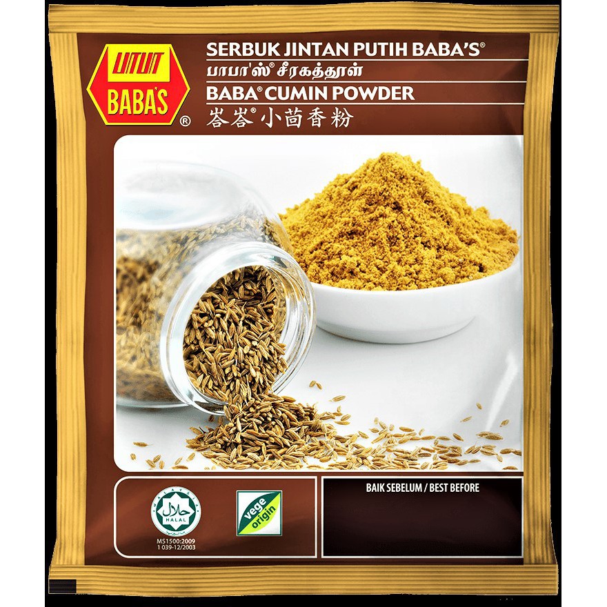 SERBUK JINTAN PUTIH BABAS 70G Shopee Malaysia