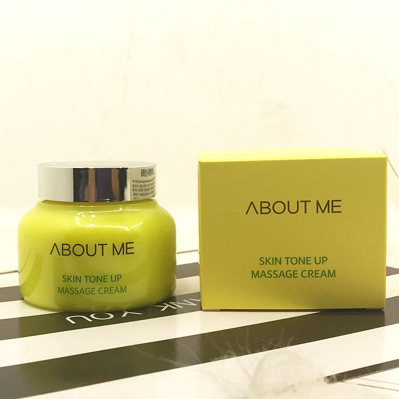 Korea Aboutme Lemon Massage Cream Deep Cleansing Facial Facial