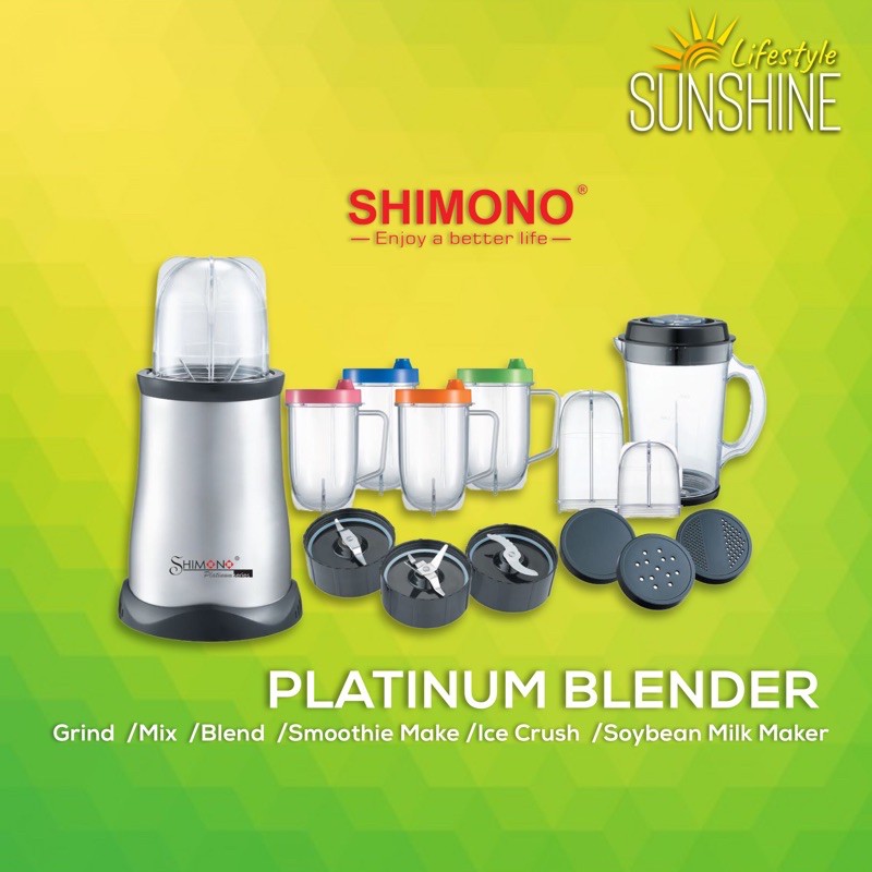 SHIMONO Platinum Series Blender SKP1009 Multifunctional food
