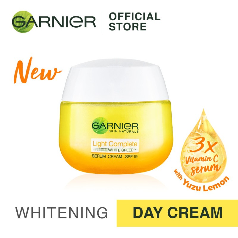 Garnier Light Complete Whitening Serum Day Cream SPF19 / SPF36 50ml