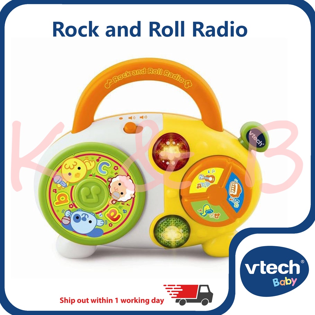 VTECH Rock & Roll Radio Shopee Malaysia