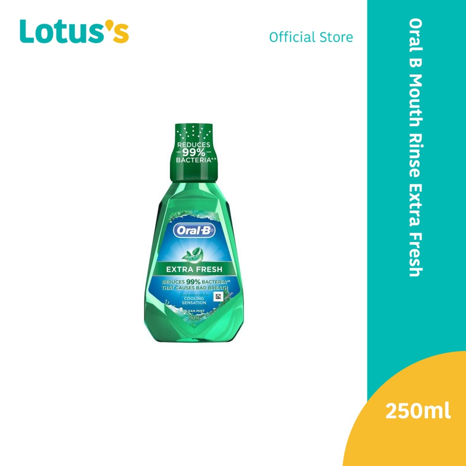Oral B Mouth Rinse Extra Fresh 250ML Shopee Malaysia