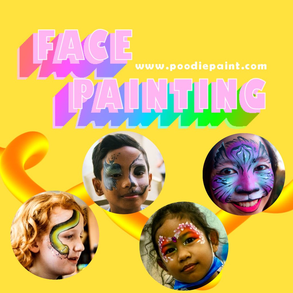 Professional Face Painting Service Malaysia KL Selangor Birthday Party