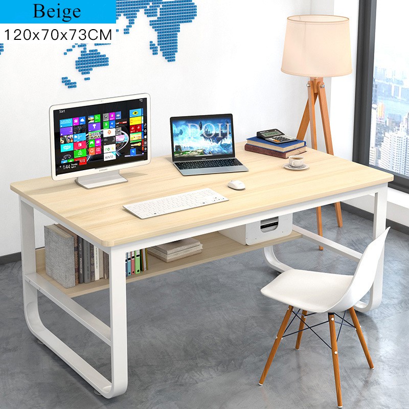 Home Office Desk Living Room Wood Table Workstation Computer Desks