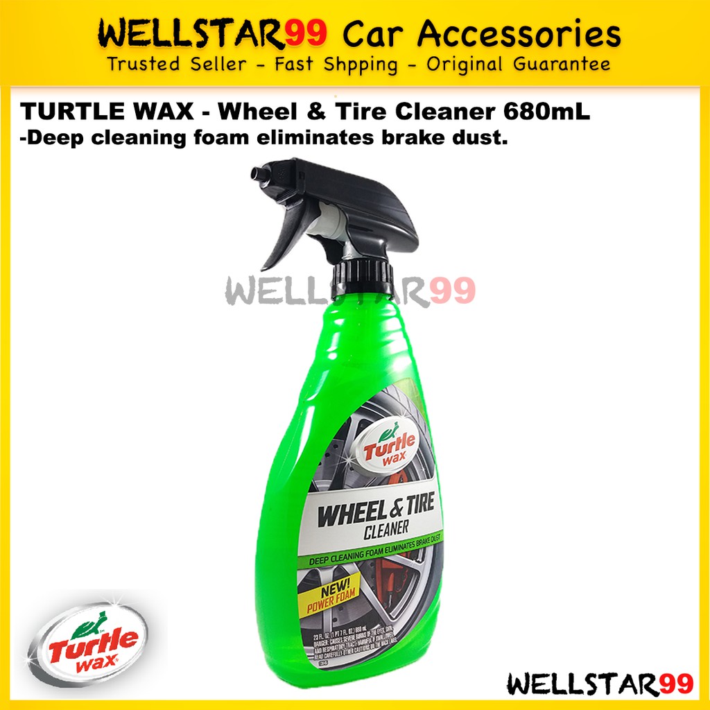 TURTLE WAX ALL WHEEL AND TIRE CLEANER 680mL Shopee Malaysia