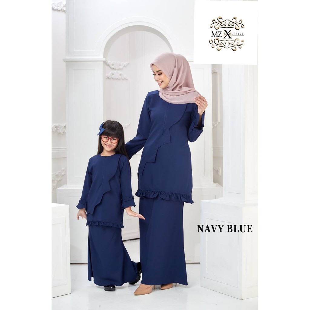 baju kurung ibu dan anak