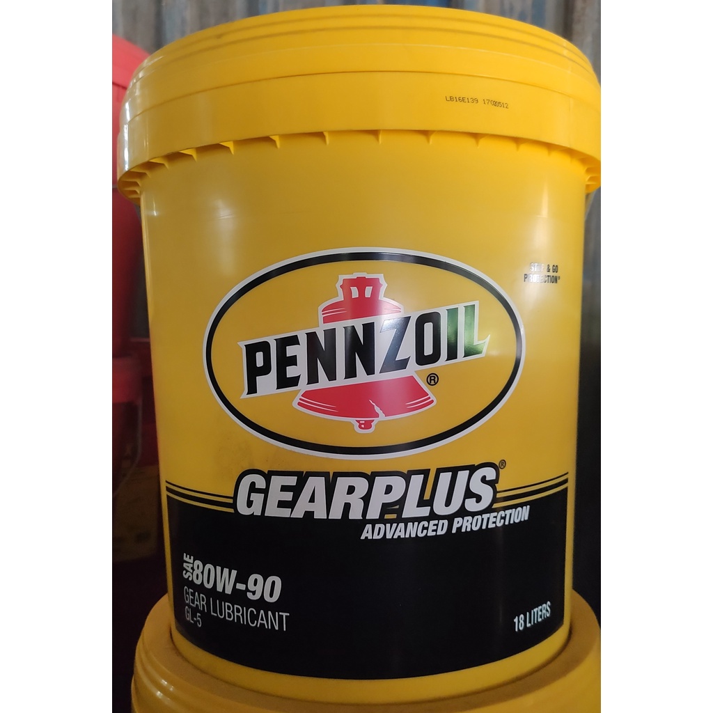 AUTOMOTIVE GEAR OIL PENNZOIL GEAR PLUS SAE 80W90 (LSD) MultiPurpose