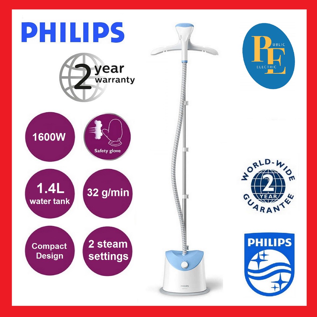 Philips EasyTouch Garment Steamer 1600Watt GC482 Shopee Malaysia