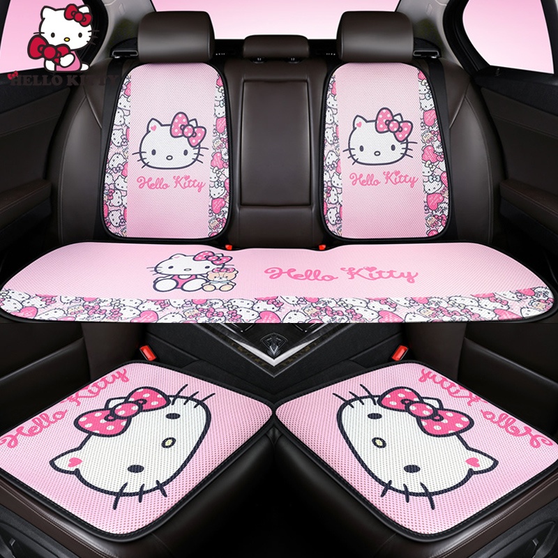Hello Kitty Cat Cut carton car seat cushion seat cover single ass