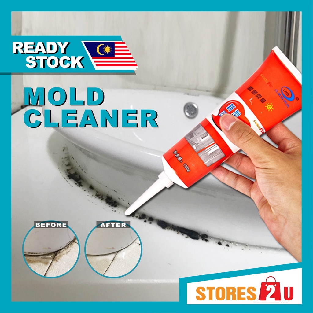 LKB Mold Cleaner (120g) Silicone Mildew Remover Gel Bathroom Kitchen