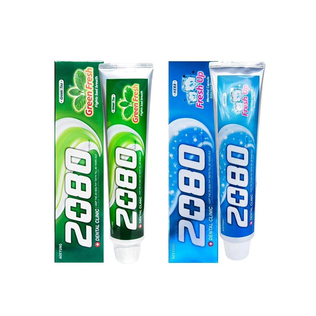 Dental CLINIC Korean Natural Toothpaste 2080 120GR KLINIK Pergigian