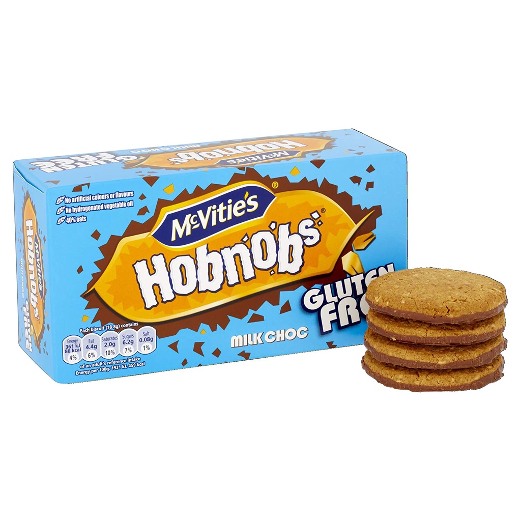 Mcvities Hobnobs Milk Chocolate Gluten Free 150g Shopee Malaysia
