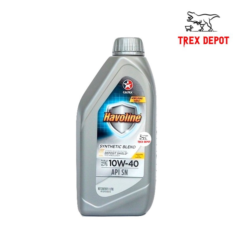 CALTEX Havoline Synthetic Blend Semi Synthetic Engine Oil 10W40 (1L