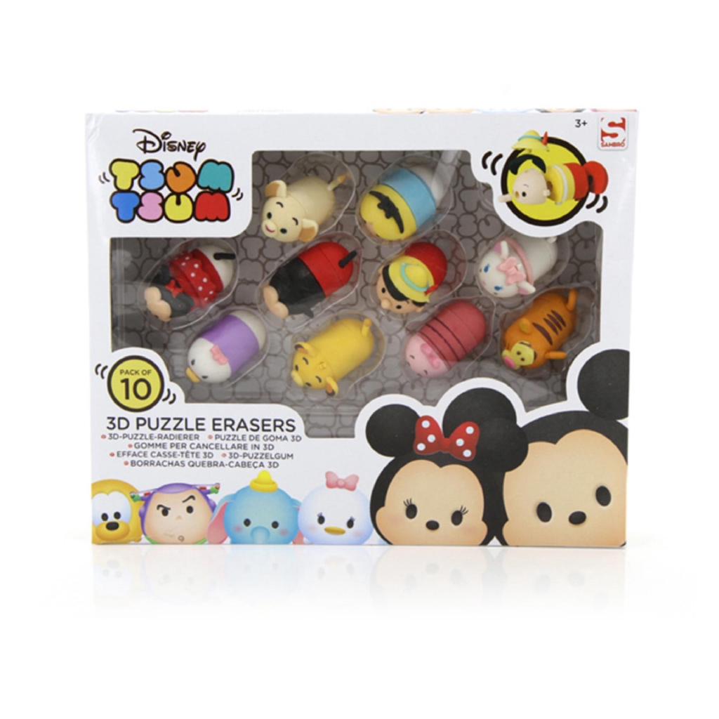 Disney Tsum Tsum 3D Puzzle Eraser Mickey & Minnie Shopee Malaysia