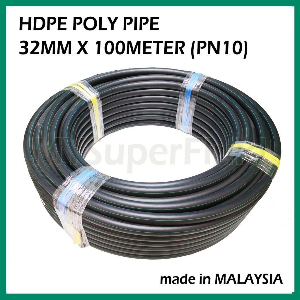 32MM x 100Meter HDPE POLYPIPE Poly Pipe (PN10) Shopee Malaysia