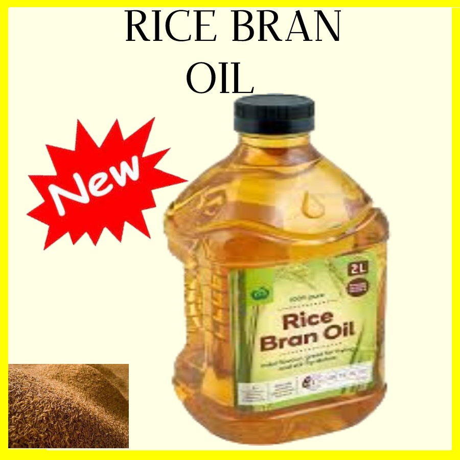 Rice Bran/500ml/1000ml/ EXTRACTED RICE BRAN OIL/ AntiOxidants, Anti