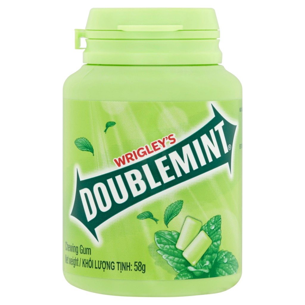 Wrigley's Doublemint Chewing Gum (58g) Shopee Malaysia