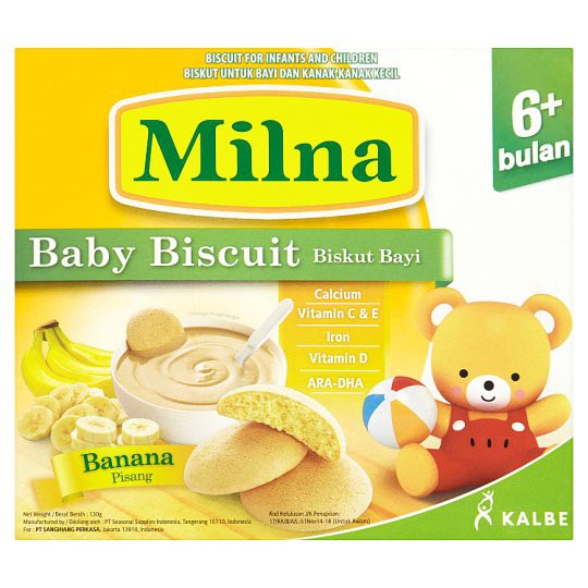 Milna Original Baby Biscuit 6+ Months 130g Shopee Malaysia