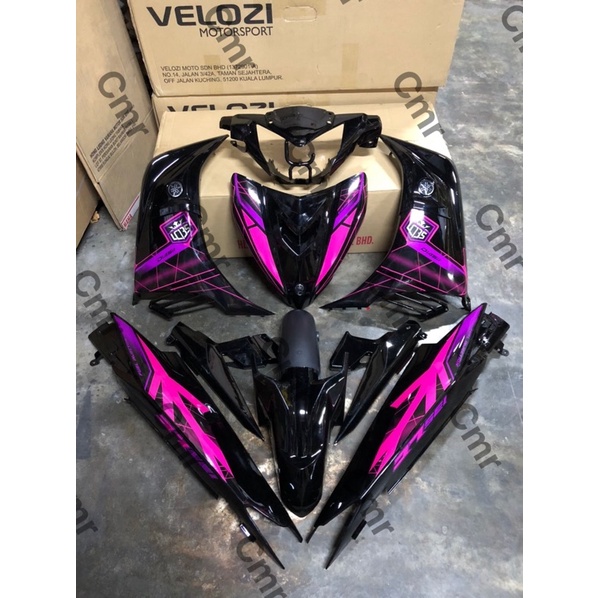 Mseki/HLD Cover Set LC135 v4/v5/v6/v7 Black Pink Shopee Malaysia
