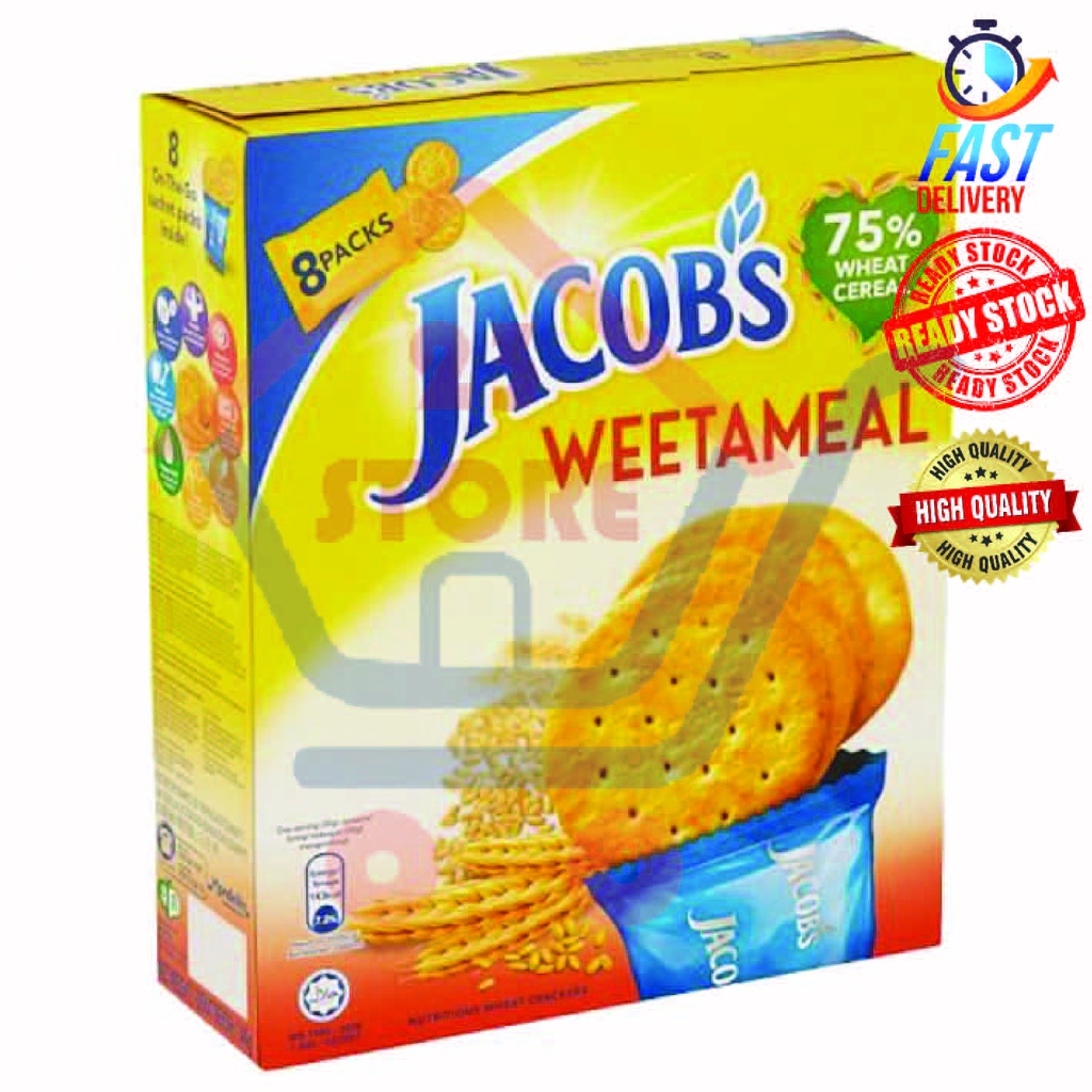 Jacob’s Multi Pack Weetameal Wheat Crackers 8 Packs 144g Shopee Malaysia
