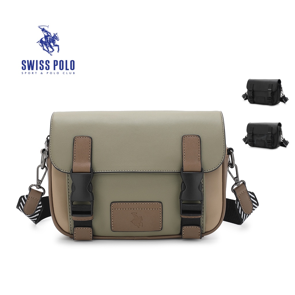 SWISS POLO Men Crossbody Bag / Chest Bag / Sling bag SXT 7890 Multi