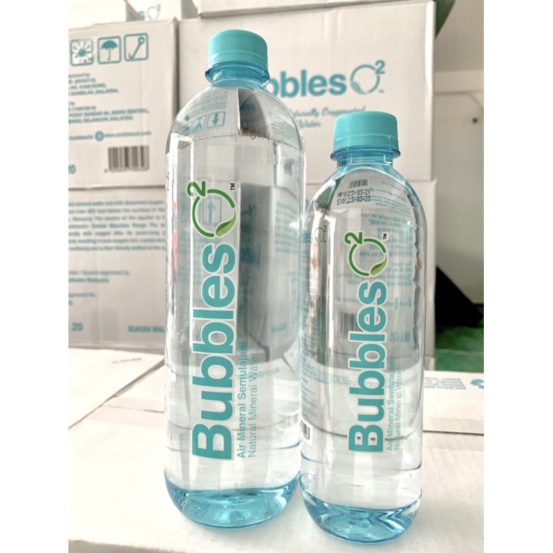(RM6 OFF PRE ORDER) 425ml Bubbles O2 Naturally Oxygenated Mineral Water