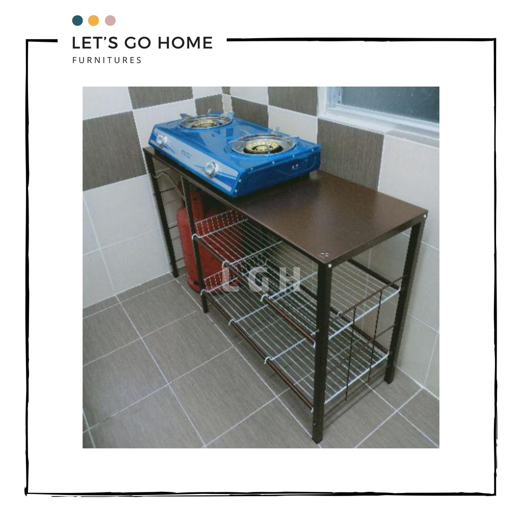 LARGE SIZE 3V Kitchen Stove Rack Gas Stove Kitchen Rack Gas Rack