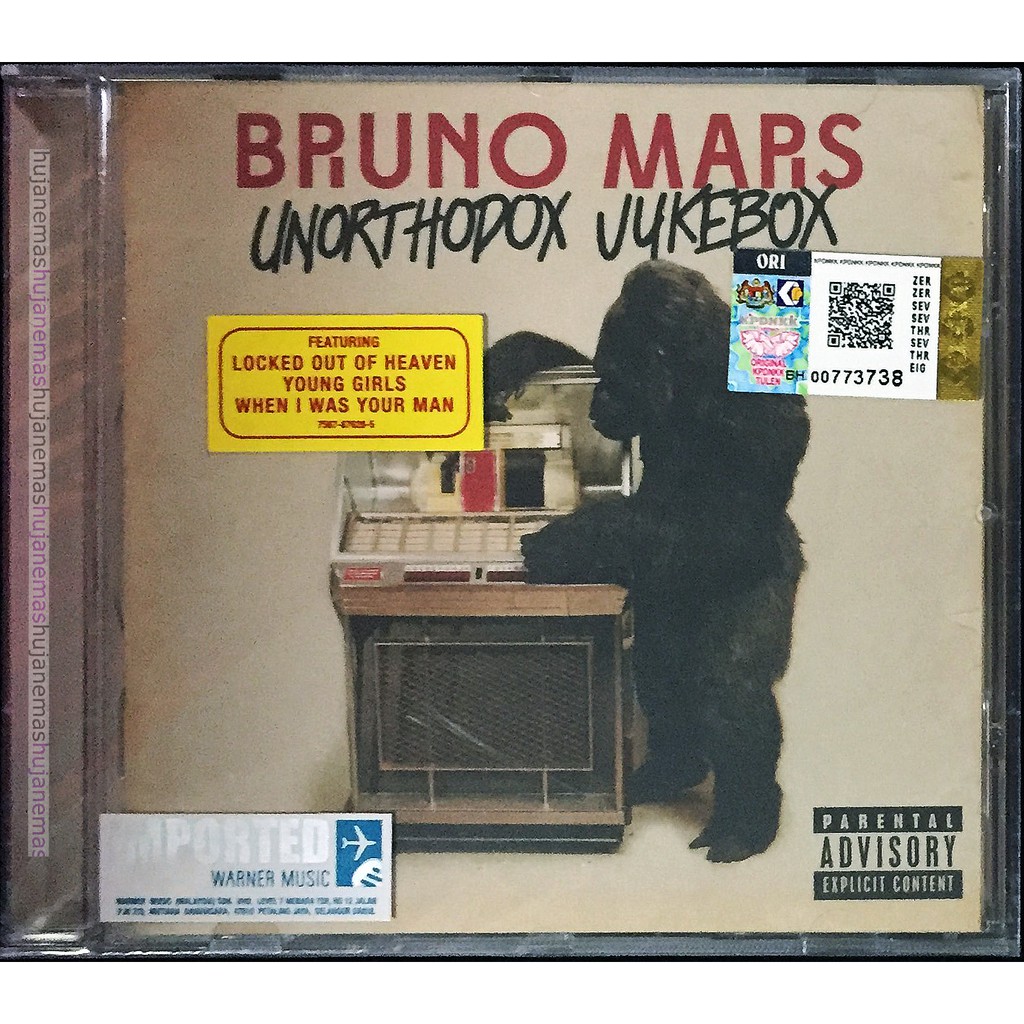 BRUNO MARS Unorthodox Jukebox 2012 WARNER MUSIC ORIGINAL CD (IMPORTED